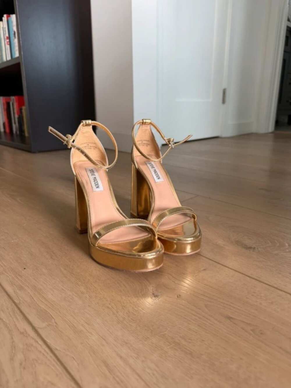 Steve Madden Gold Heels